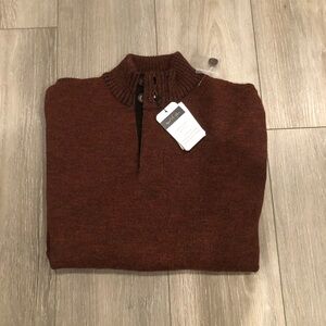 XXL Men’s Quarter-zip Sweater
